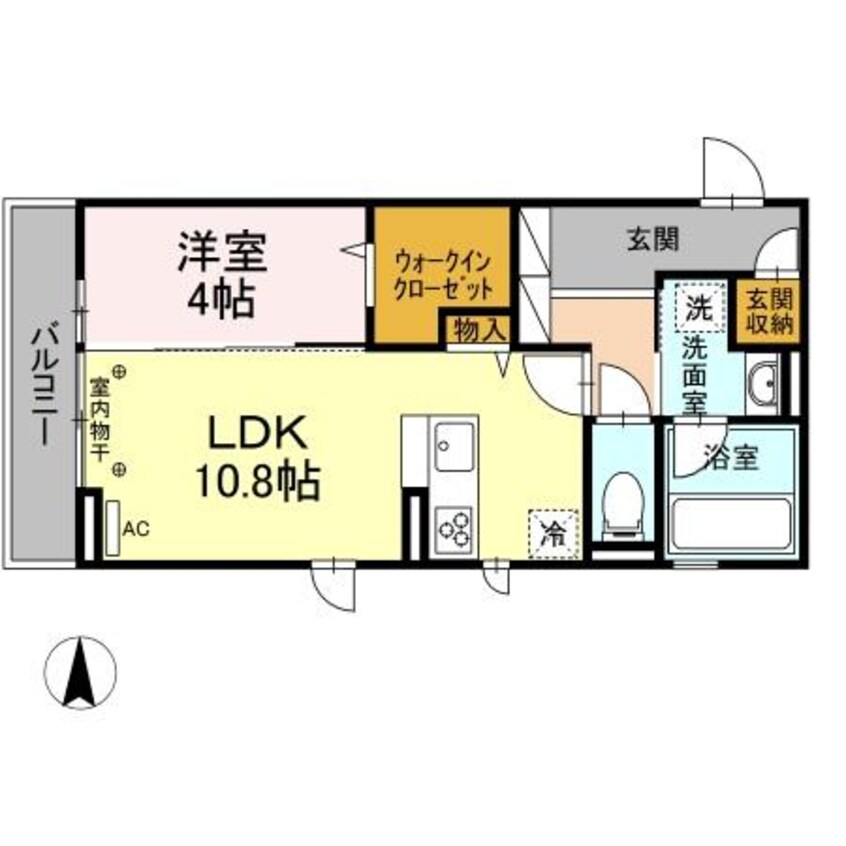 間取図 ルアナ