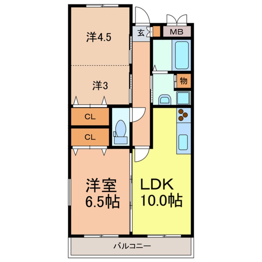 間取図 清和マンション