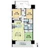 サーパス駅東公園 3LDKの間取り