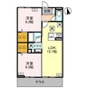 CLASSEUM元今泉 2LDKの間取り