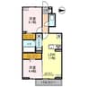 Pastel Villa 2LDKの間取り