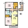 Pastel Villa 2LDKの間取り