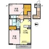 Pastel Villa 2LDKの間取り