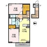 Pastel Villa 2LDKの間取り