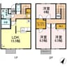 グランディパレス Ａ 3LDKの間取り