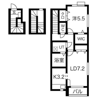 間取図 StarSweet 7th