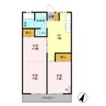 樹園マンション 3DKの間取り