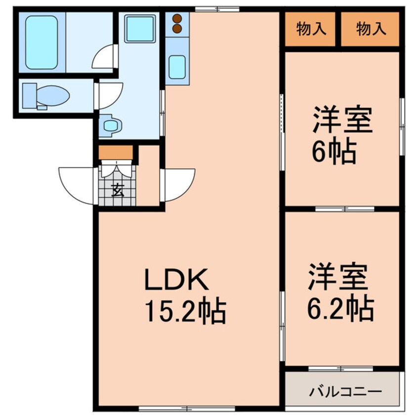 間取図 ピュアライフ御幸