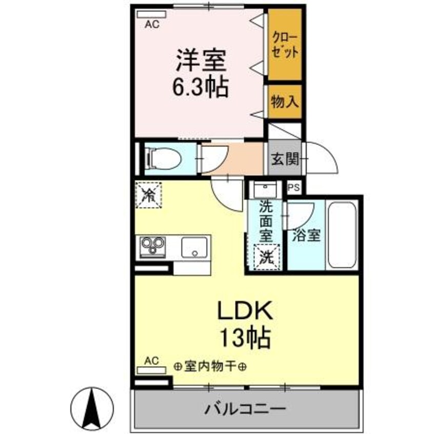 間取図 パラディ