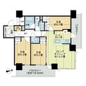 宇都宮ＰＥＡＫＳの間取図