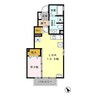 クレスト雅 Ｂ 1LDKの間取り