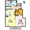 ヴァイアＢ 1LDKの間取り