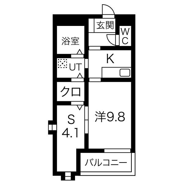 間取り図 ロジュマン・リリーバーベナ