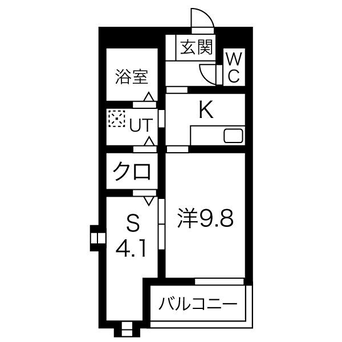 間取図 ロジュマン・リリーバーベナ
