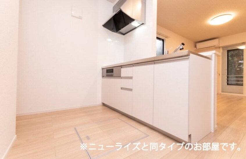 キッチンでお料理をお楽しみください（完成イメージ） 駒生町アパート