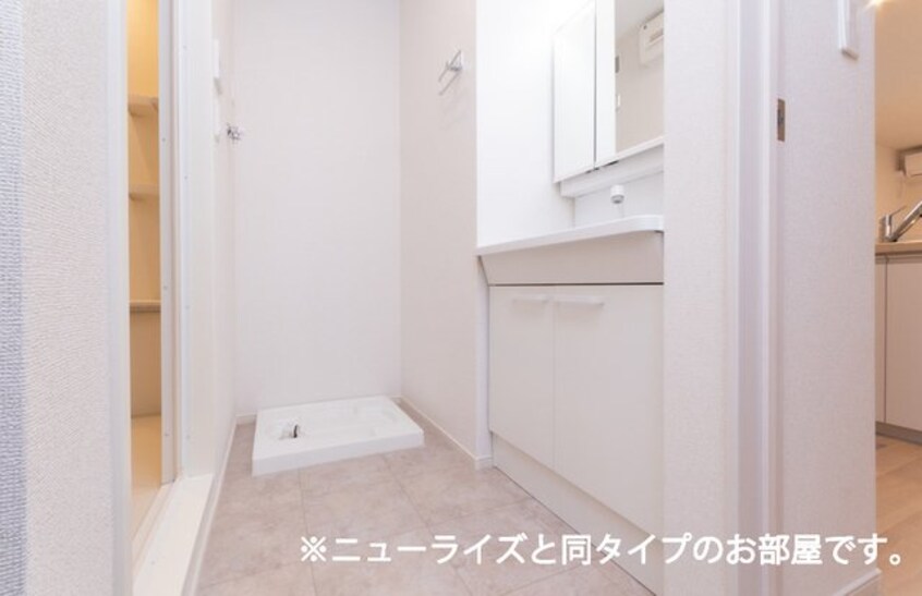 使いやすい洗面所です（完成イメージ） 駒生町アパート