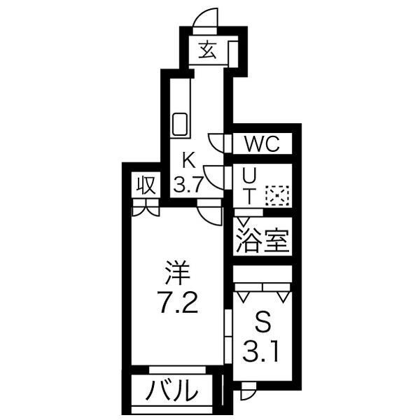 間取り図 プレジデント桜