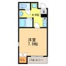 アローステート 1Kの間取り
