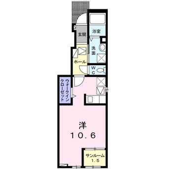 間取図 北一の沢町アパート