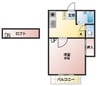 マイコーポ 1Kの間取り