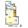 ウィット ＳＷ 1LDKの間取り