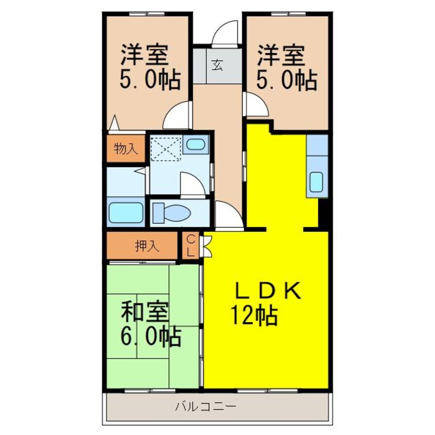 間取図 プラーナタウン