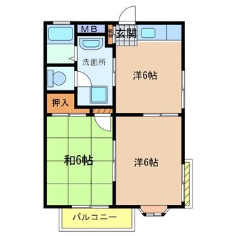 間取図 ニューハイツイザワ