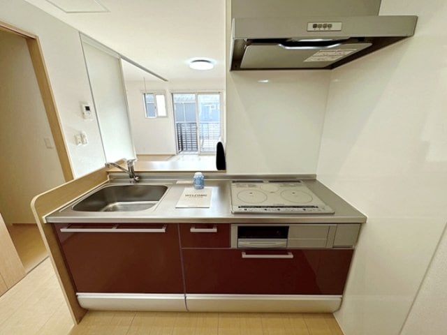 ＩＨ付き対面キッチン フォーゲルテラス ブラウⅠ