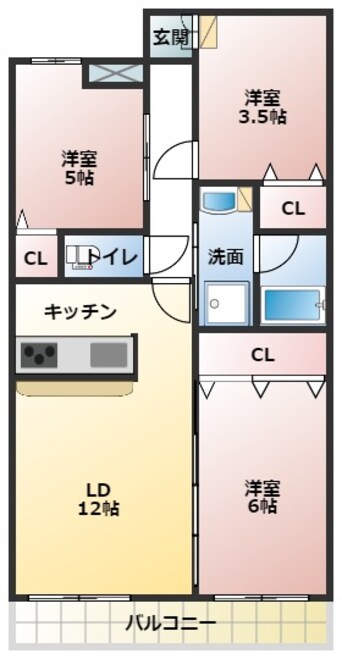 間取図 ファーストアベニュー