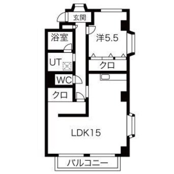 間取図 シティパルスギモトⅡ