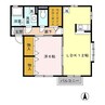 メゾンアーバン Ｆ 1LDKの間取り