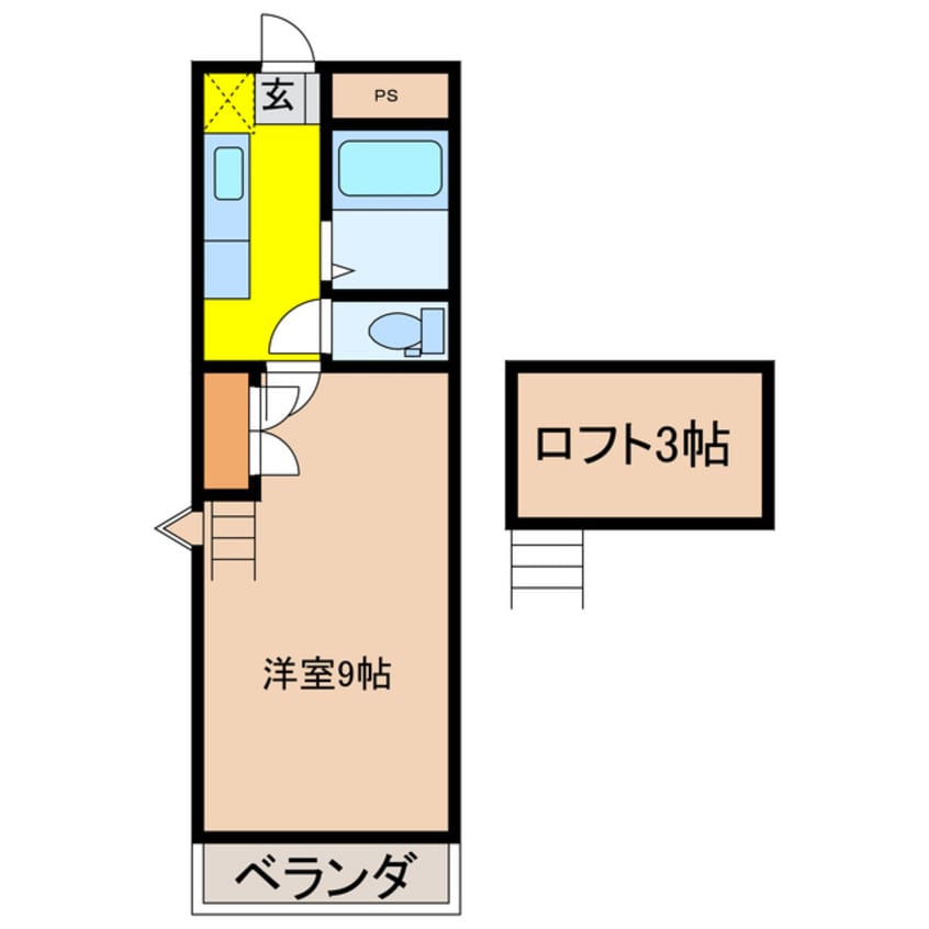 間取図 KDマンション峰