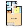 ハイツSE 1DKの間取り