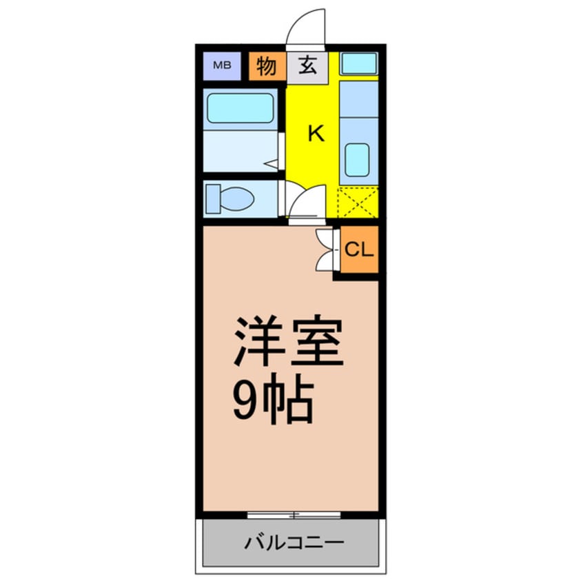間取図 KDマンション峰