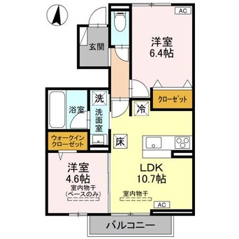 間取図 ブルースター