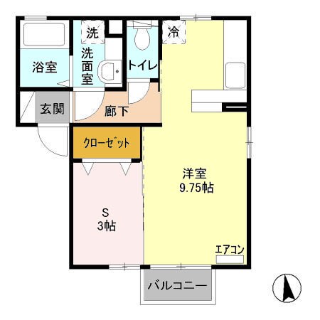 間取り図 シャルムトロン Ｃ