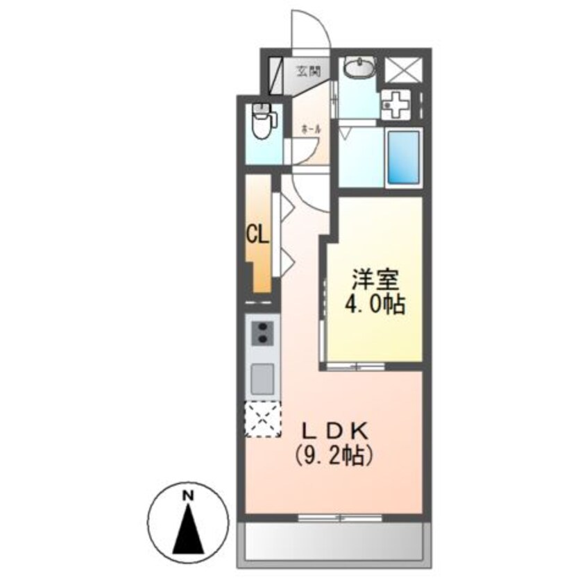 間取図 仮）今泉マンション