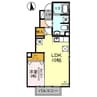 アスタマニアーナ Ｂ 1LDKの間取り