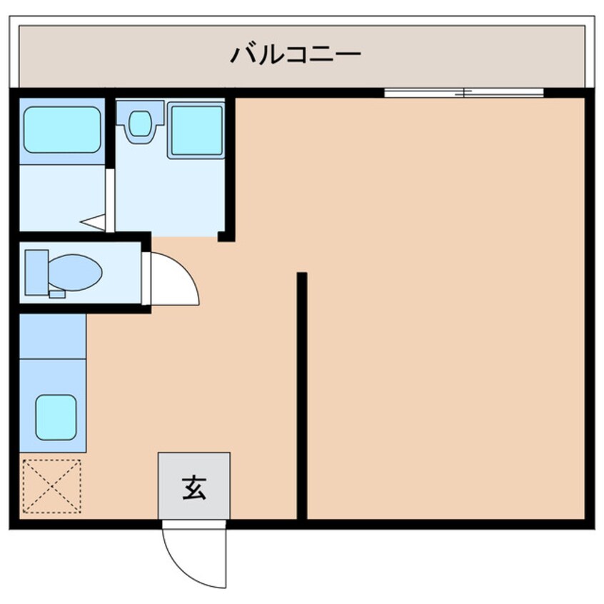 間取図 ルミエールB棟