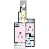 Ｃａｓａ　Ｆｅｒｉｏ 1SKの間取り