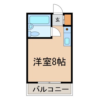 間取図 MハイツPARTⅠ