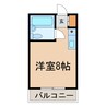 MハイツPARTⅠ 1Rの間取り