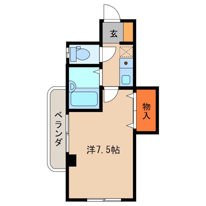 間取図 グランベル川島