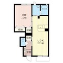 スピカＢ棟の間取図