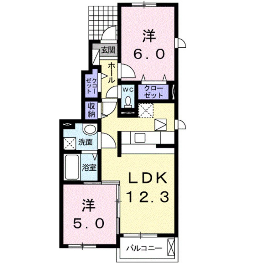 間取図 サンクチュアリ