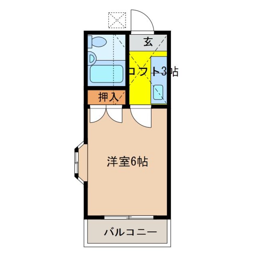 間取図 ハイツ石井