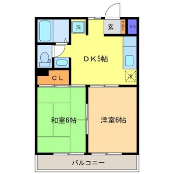 間取図 Rレイキャッスル