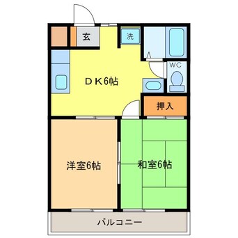 間取図 Rレイキャッスル