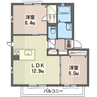 間取図 エスポアメゾン B