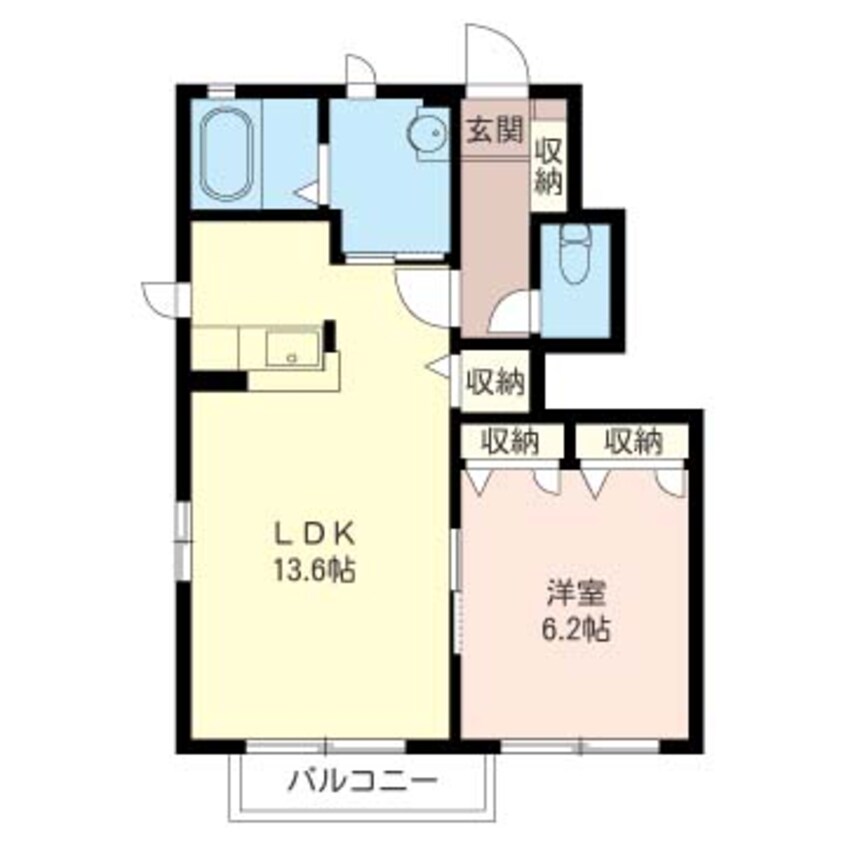 間取図 サニータウンF